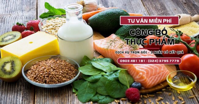 dịch vụ công bố thực phẩm