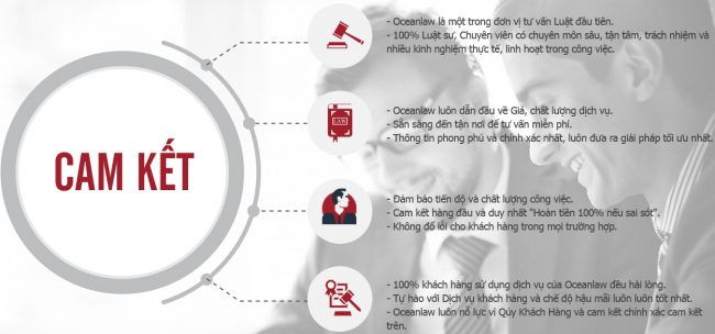 Ocaenlaw cam kết dịch vụ