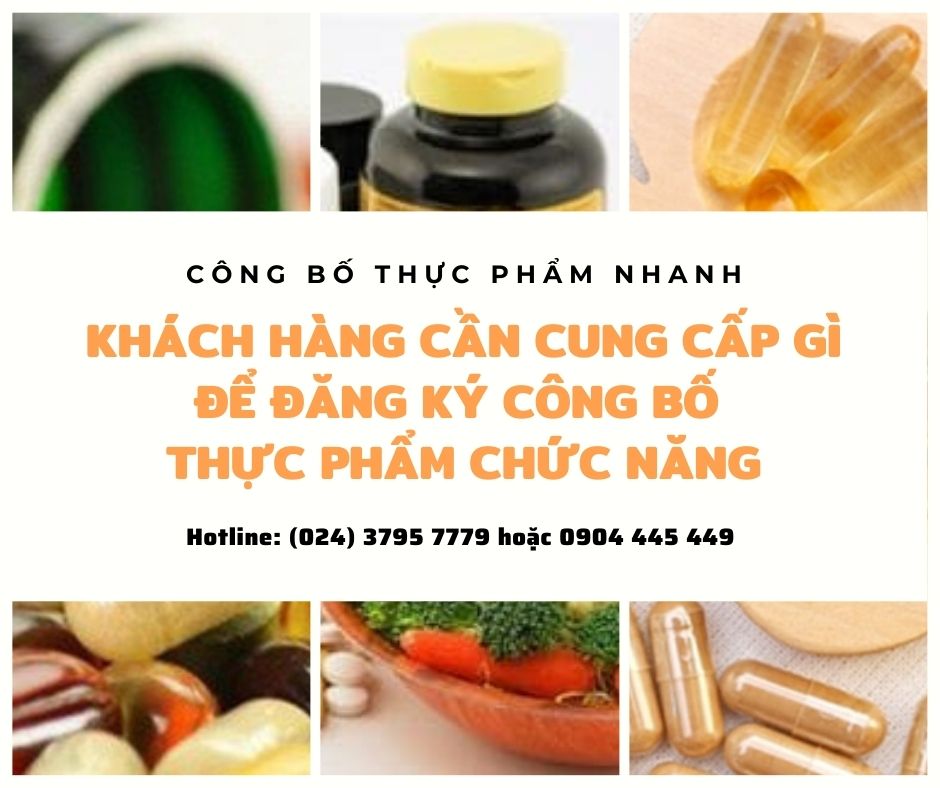 đăng ký công bố thực phẩm chức năng