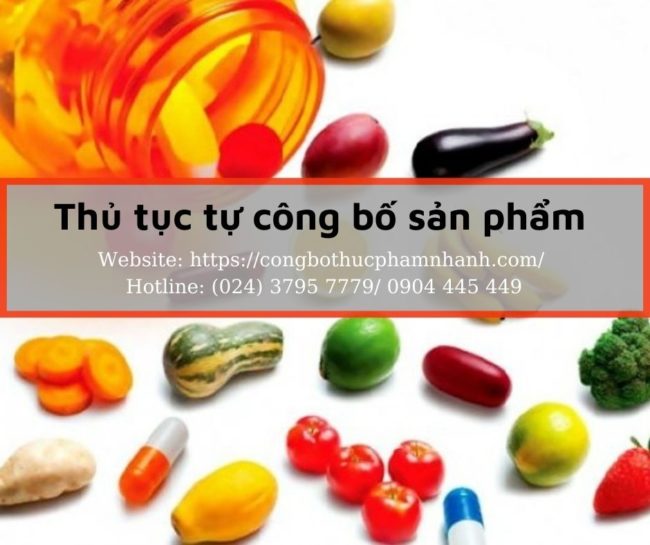 Thủ tục tự công bố sản phẩm