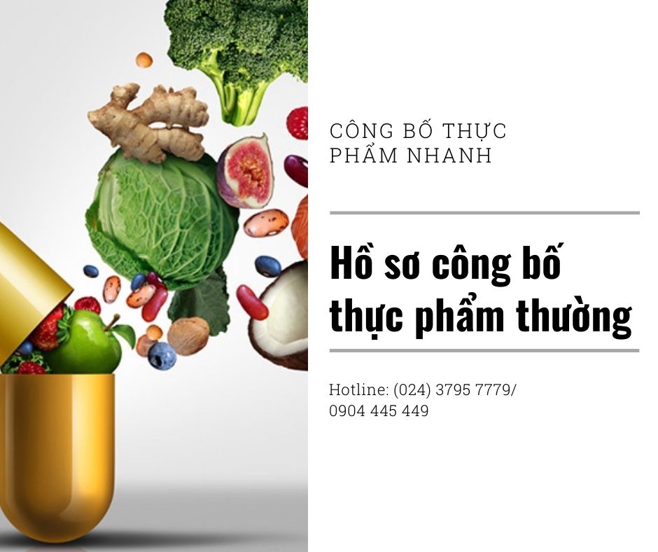 Hồ sơ công bố thực phẩm thường