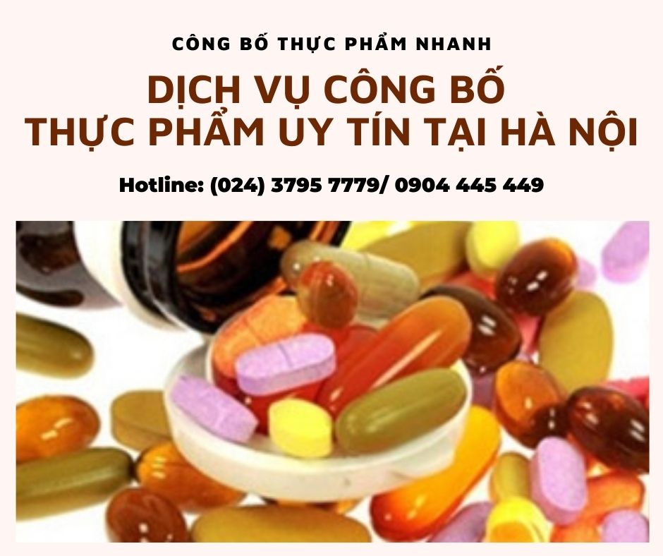 dịch vụ công bố thực phẩm