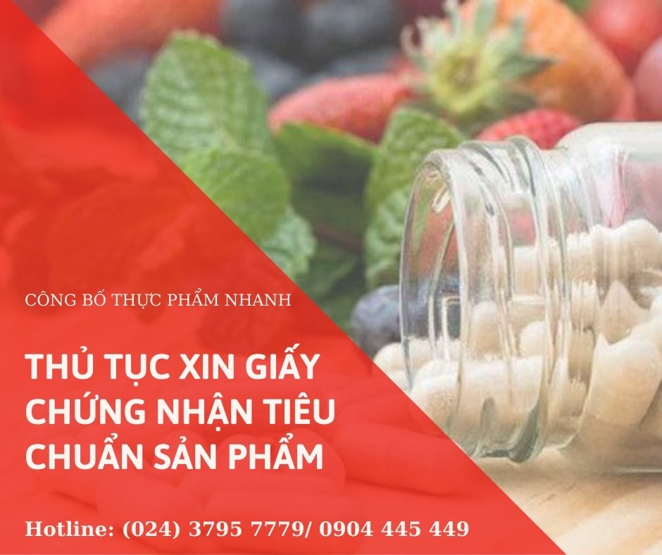 Giấy chứng nhận tiêu chuẩn sản phẩm